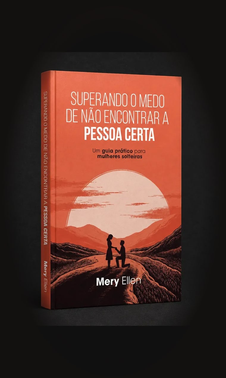 Livro Superando o medo de não encontrar a pessoa certa, de Mery Ellen